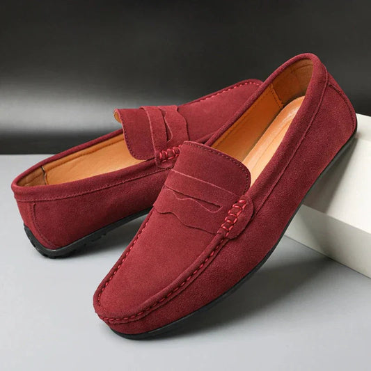 Max | Stilvolle Wildleder Loafer