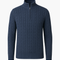 Halbzip Troyer Strickpullover mit Zopfmuster