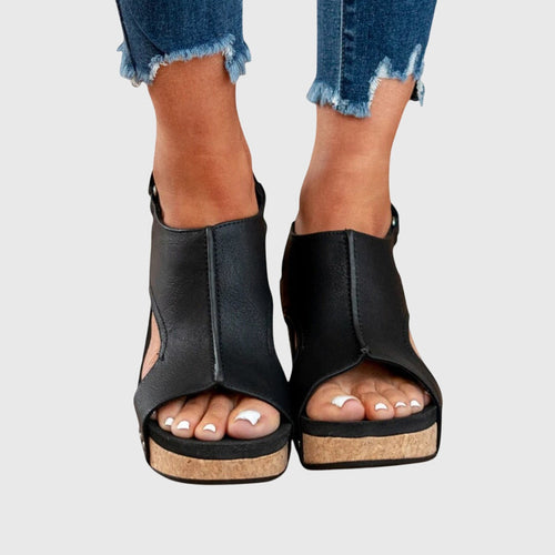 Christina | Stilvolle und bequeme Sommer Sandalen mit Keilabsatz
