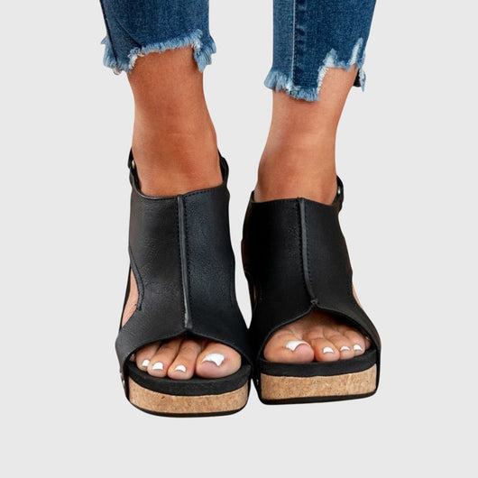 Christina | Stilvolle und bequeme Sommer Sandalen mit Keilabsatz