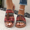 Leona | Komfortable und Stilvolle Boho Slide Sandalen
