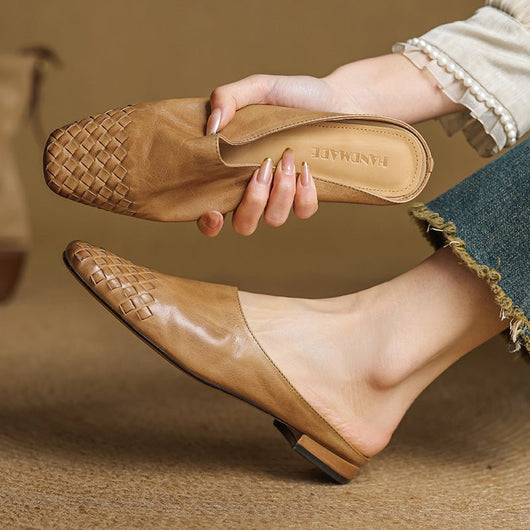 Mathilda | Elegante und bequeme Damen Leder Mules