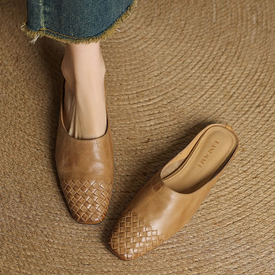 Mathilda | Elegante und bequeme Damen Leder Mules