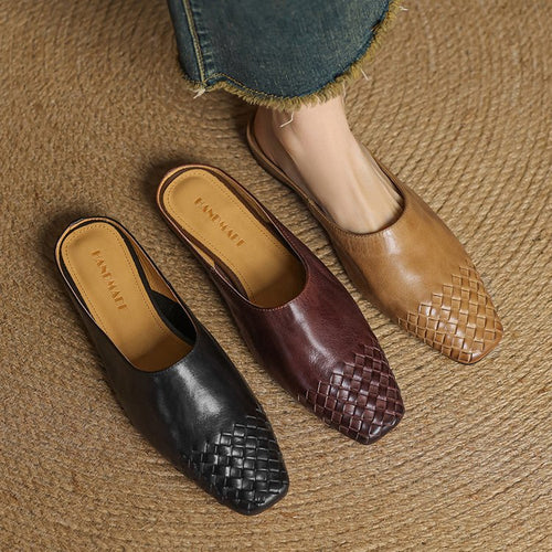 Mathilda | Elegante und bequeme Damen Leder Mules