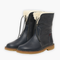 Gefütterte Winterboots mit rutschfester Sohle