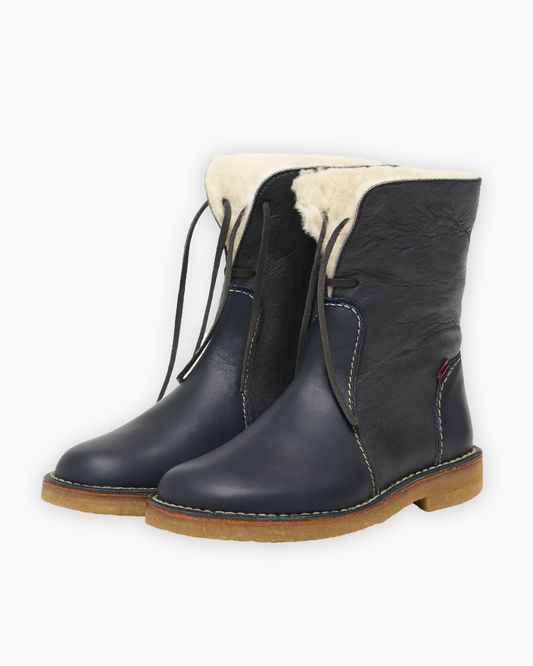 Gefütterte Winterboots mit rutschfester Sohle