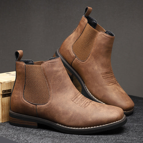 Lukas | Zeitlos und elegant robuste Lederstiefel