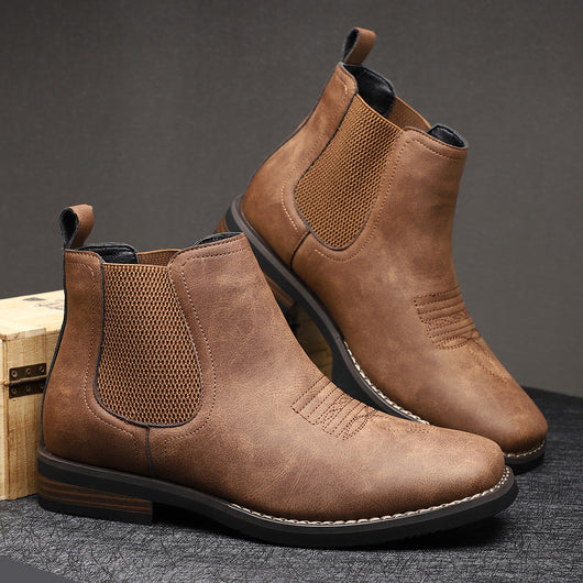 Lukas | Zeitlos und elegant robuste Lederstiefel