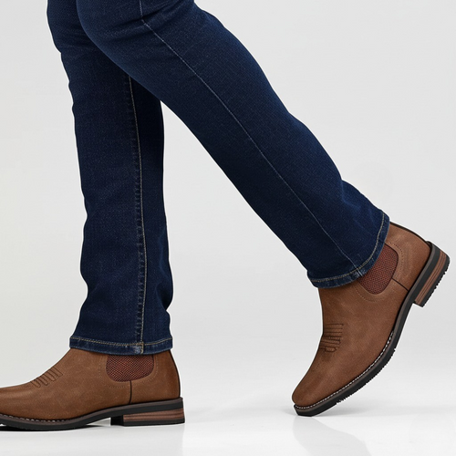 Lukas | Zeitlos und elegant robuste Lederstiefel