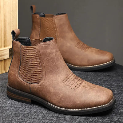 Lukas | Zeitlos und elegant robuste Lederstiefel