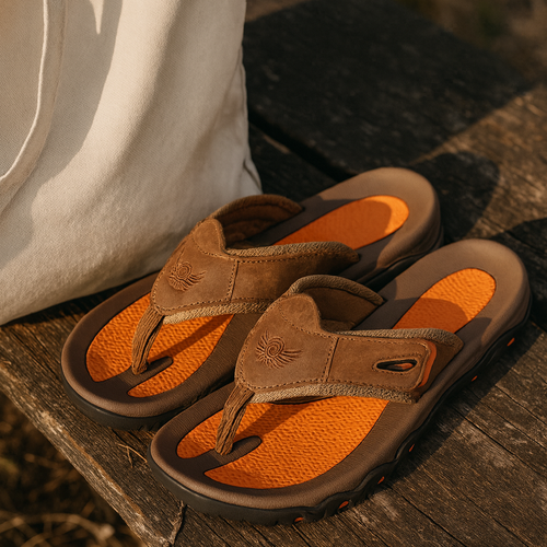 Erik | Elegante und bequeme Ledersandalen
