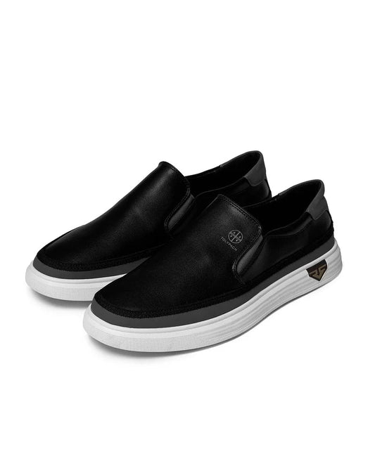 Lucas | Stilvolle und bequeme Leder Slip-Ons Sneaker
