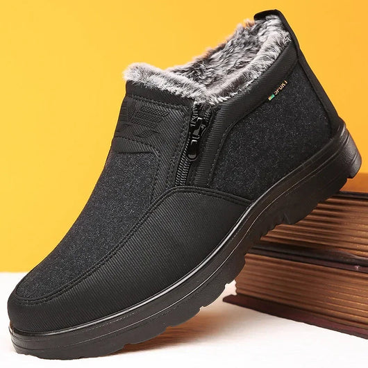 David | Warme und stilvolle, kuschelige Winterstiefel