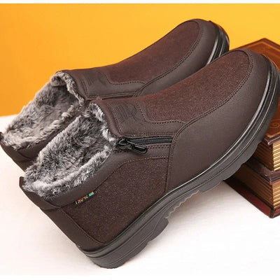 David | Warme und stilvolle, kuschelige Winterstiefel