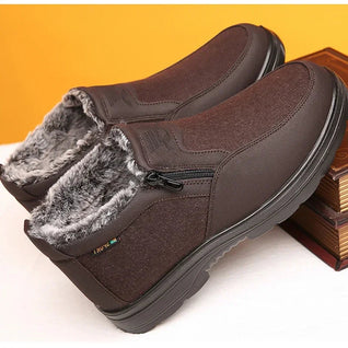 David | Warme und stilvolle, kuschelige Winterstiefel