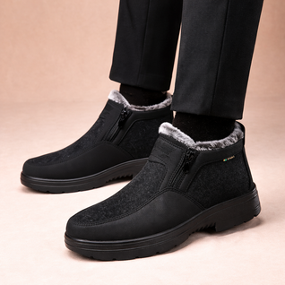 David | Warme und stilvolle, kuschelige Winterstiefel