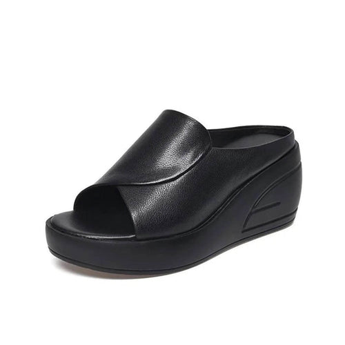 Lia | Elegante orthopädische Keilabsatz sandalen