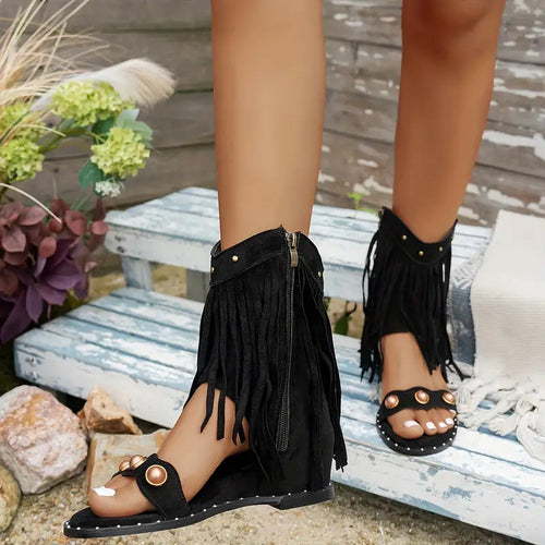 Malia | Bequeme und elegante Boho Sommer Sandale