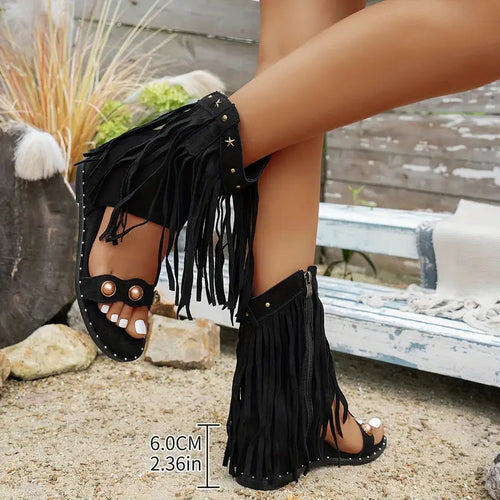 Malia | Bequeme und elegante Boho Sommer Sandale