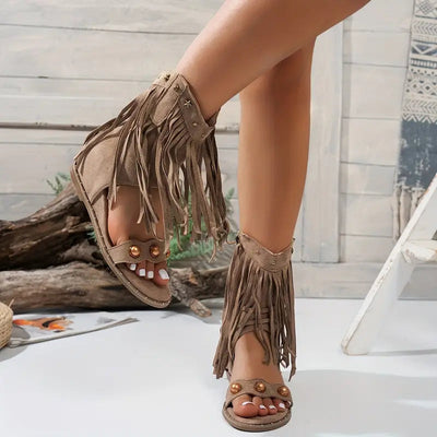 Malia | Bequeme und elegante Boho Sommer Sandale