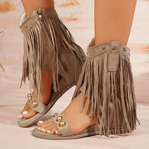 Malia | Bequeme und elegante Boho Sommer Sandale