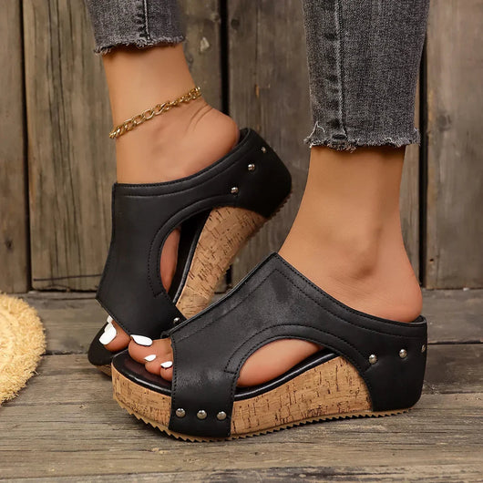 Amara | Stilvolle und bequeme Keilsandalen