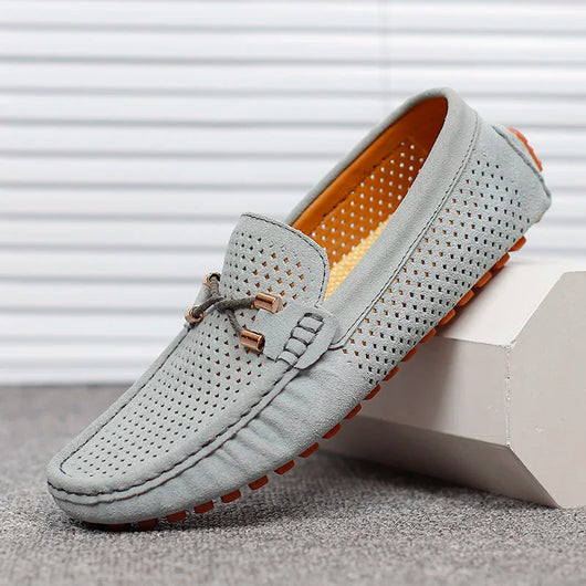 Marko | Exklusive Loafer aus perforiertem Leder