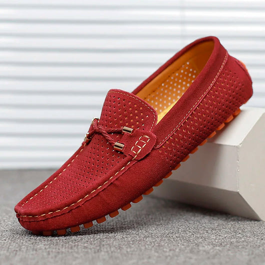 Marko | Exklusive Loafer aus perforiertem Leder