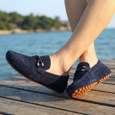 Marko | Exklusive Loafer aus perforiertem Leder