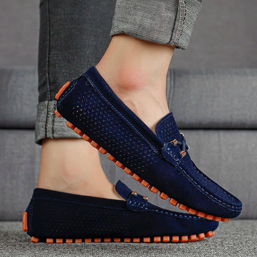 Marko | Exklusive Loafer aus perforiertem Leder