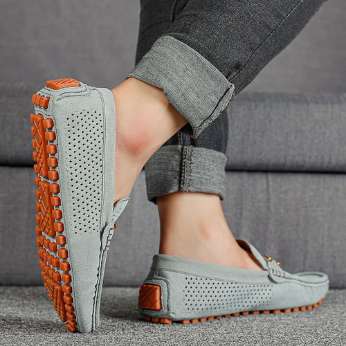 Marko | Exklusive Loafer aus perforiertem Leder