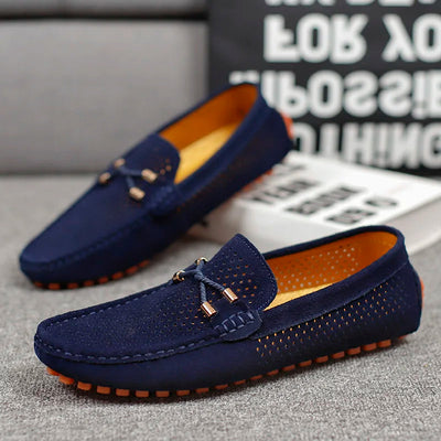 Marko | Exklusive Loafer aus perforiertem Leder