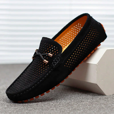 Marko | Exklusive Loafer aus perforiertem Leder