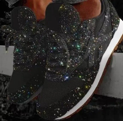 Stella | Glamouröse und komfortable Glitzer Sneaker