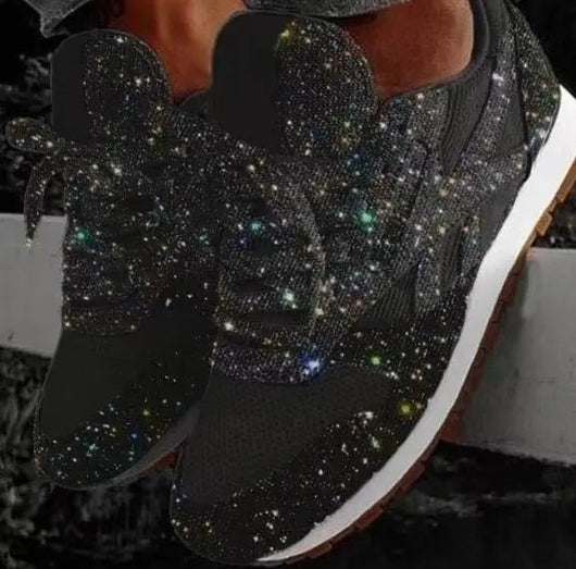 Stella | Glamouröse und komfortable Glitzer Sneaker