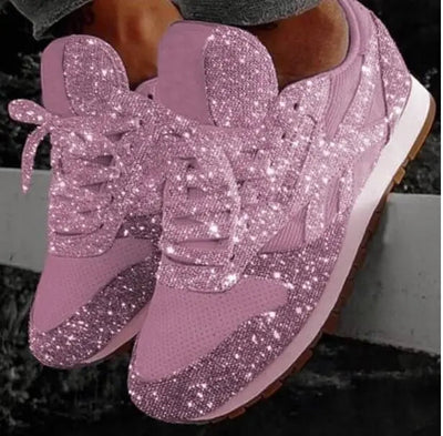 Stella | Glamouröse und komfortable Glitzer Sneaker