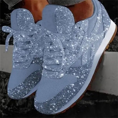 Stella | Glamouröse und komfortable Glitzer Sneaker