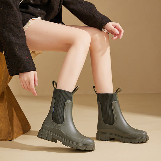 Sophia | Elegante und wasserdichte Wellington Gummistiefel