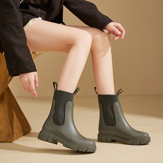 Sophia | Elegante und wasserdichte Wellington Gummistiefel