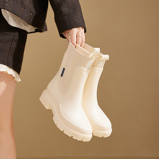 Sophia | Elegante und wasserdichte Wellington Gummistiefel