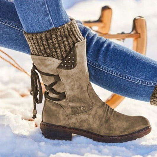 Camila | Elegante und warme Damen Stiefeletten