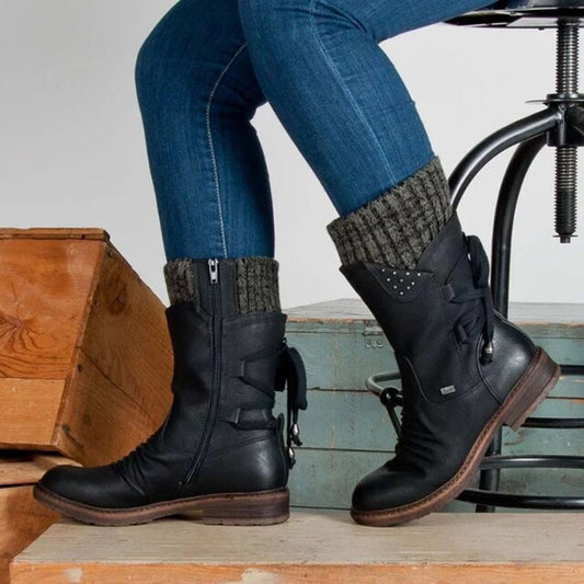 Camila | Elegante und warme Damen Stiefeletten