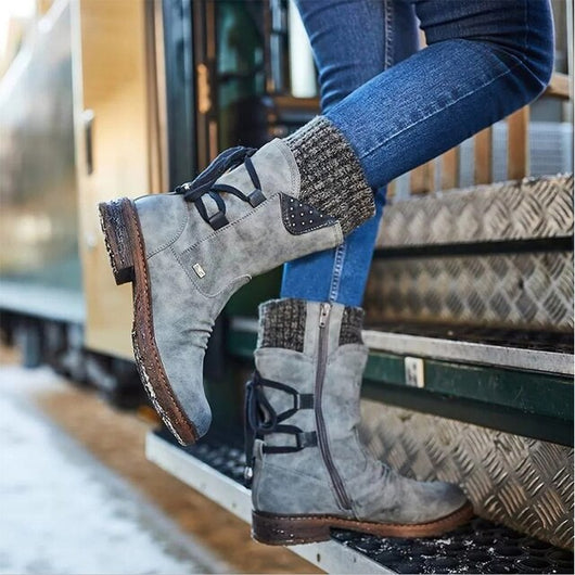 Camila | Elegante und warme Damen Stiefeletten