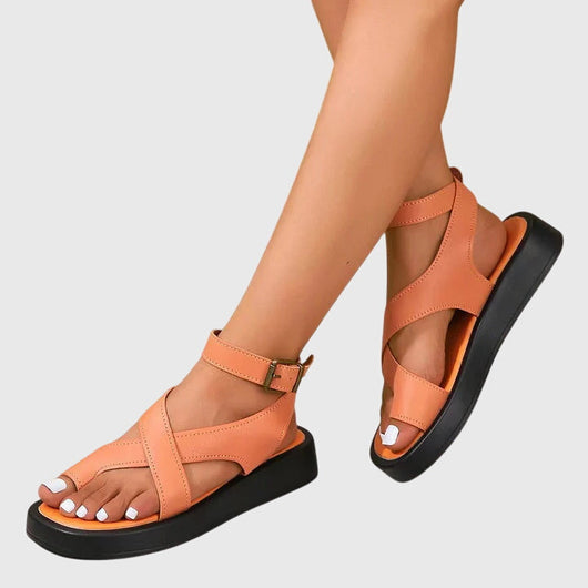 Leonie | Elegante und bequeme Damen Plateau Sandalen