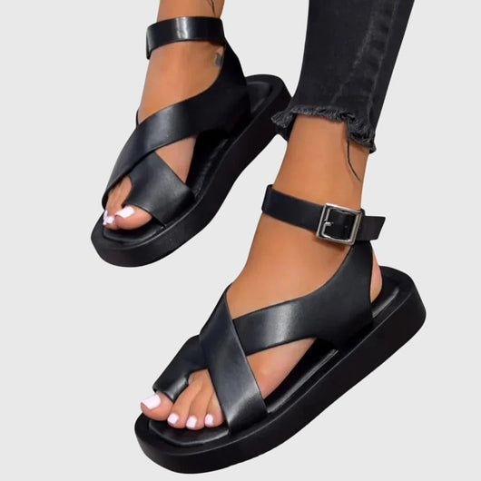 Leonie | Elegante und bequeme Damen Plateau Sandalen