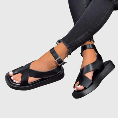Leonie | Elegante und bequeme Damen Plateau Sandalen