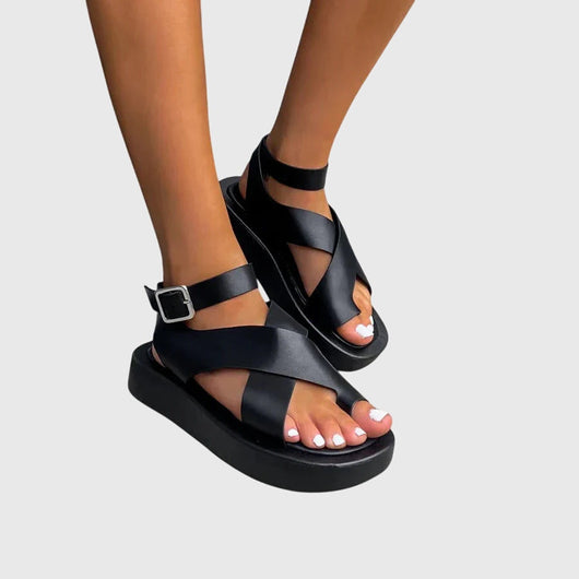 Leonie | Elegante und bequeme Damen Plateau Sandalen