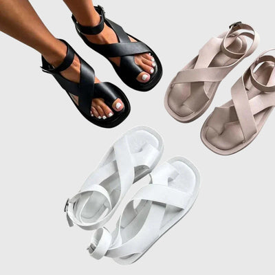 Leonie | Elegante und bequeme Damen Plateau Sandalen