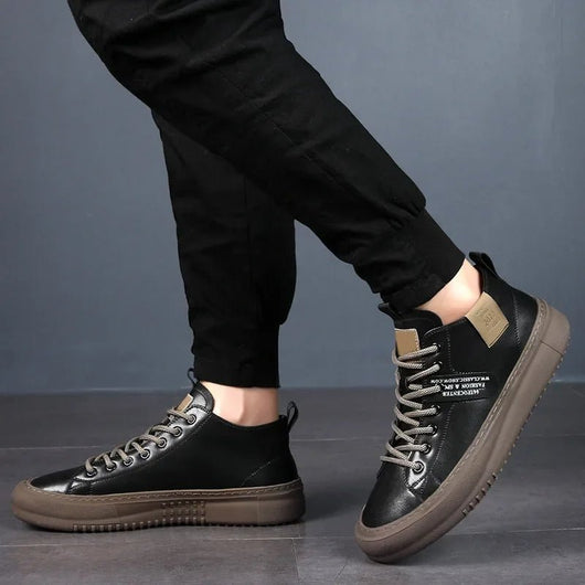 Lucas | Lässige und bequeme Sneaker aus hochwertigem Leder