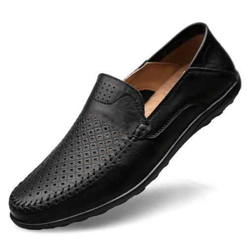 Ethan | Elegante und atmungsaktive Leder-Loafer
